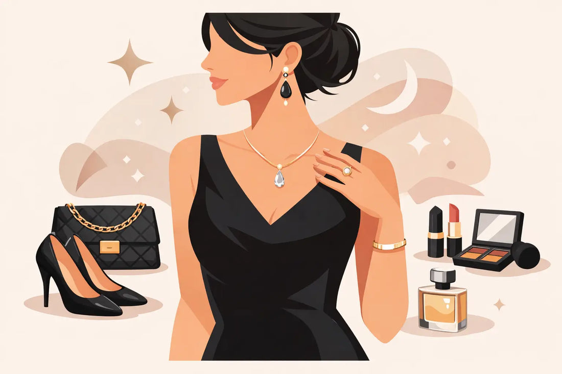 How to Accessorise a Black Dress Beautifully
