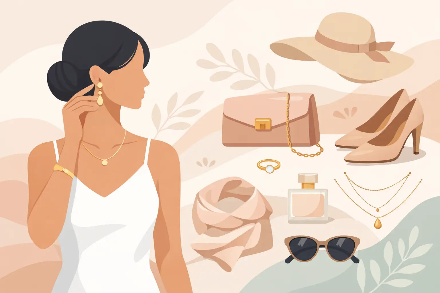 How to Accessorise Simple Dresses Beautifully