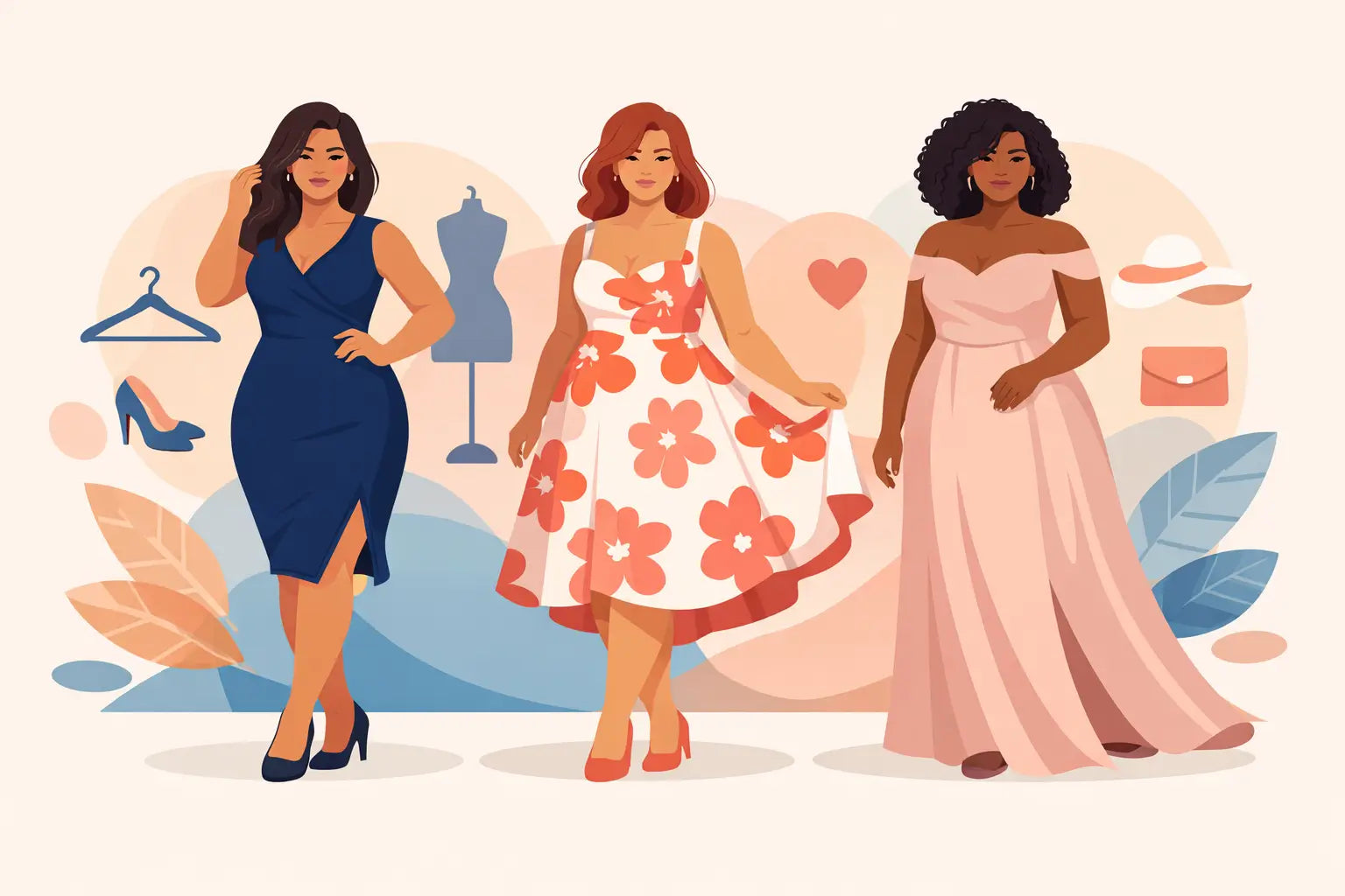 9 Best Dress Styles for Curvy Women