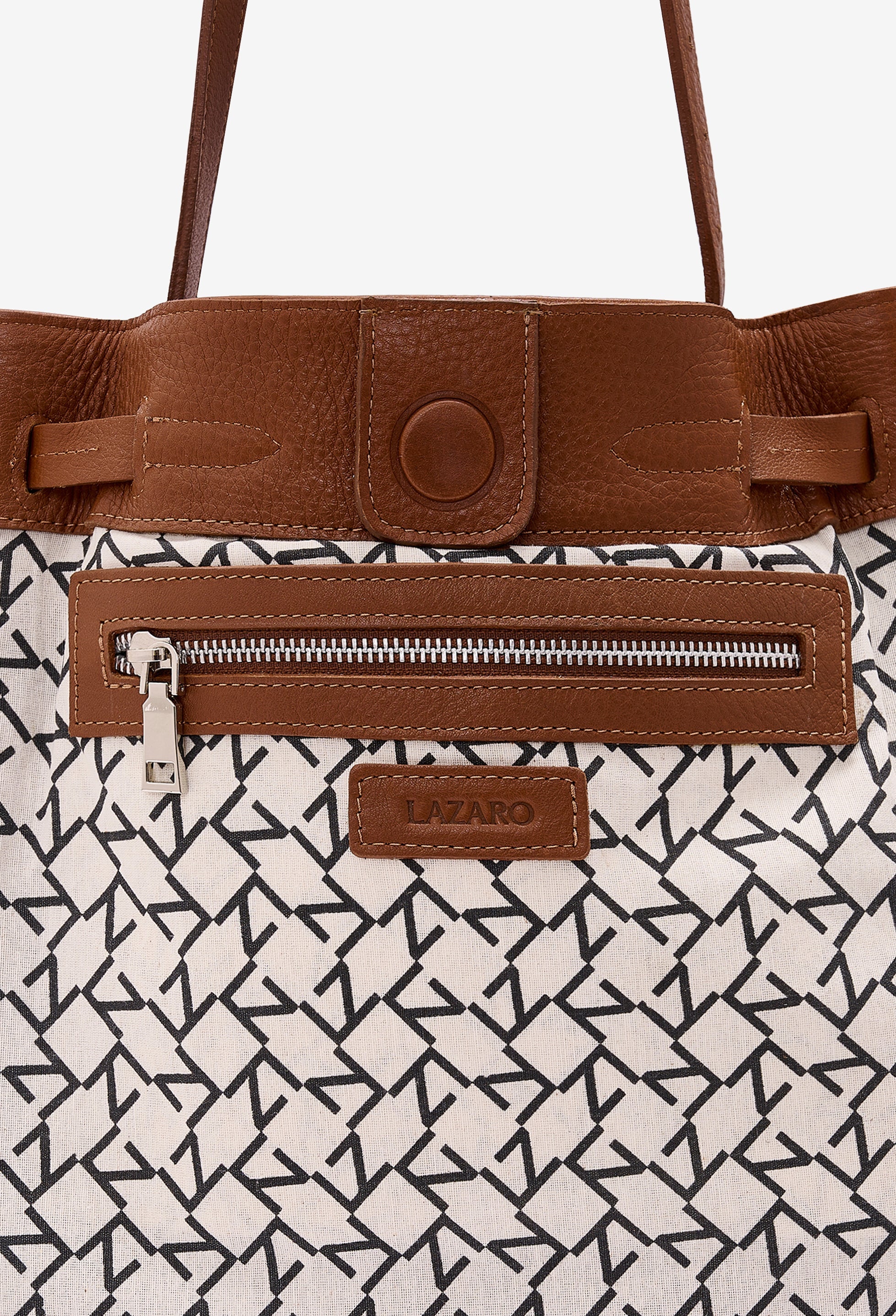 Coya Leather Bucket Bag - Cognac